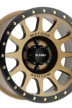 Method MR305 NV 20x9 +18mm Offset 6x135 94mm CB Method Bronze/Black Street Loc Wheel Luxury