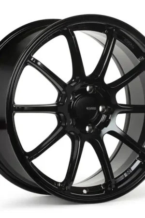 Enkei TRIUMPH 18x9.5 5x114.3 38mm Offset Gloss Black Wheel Crafted