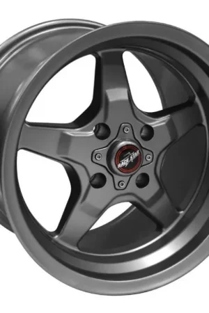 Premium Race Star 91 Drag Star 15x10.00 4x108bc 6.50bs Direct Drill Met Gry Wheel