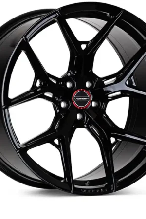 Vossen HF-5 19x8.5 / 5x120 / ET30 / Flat Face / 72.56 - Gloss Black Wheel Modern
