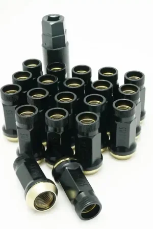 Wheel Mate Muteki SR45R Lug Nut Kit 12x1.5 - Black Popular