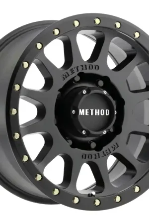 Limited Edition Method MR305 NV HD 17x8.5 0mm Offset 8x6.5 130.81mm CB Matte Black Wheel