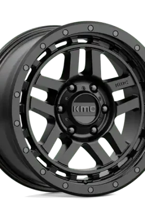 KM540 18X8.5 6X120 S-BLK 18MM Certified