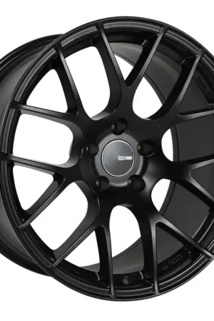 Enkei Raijin 18x9.5 45mm Offset 5x100 Bolt Pattern 72.6 Hub Bore Black Wheel Bargain