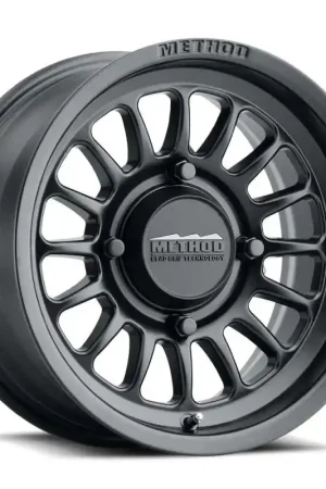 Method MR411 Bead Grip 15x7.0 +38mm Offset 6x139.7 BP 78.30mm CB Matte Black Wheel Popular