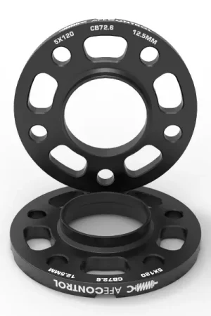 In Demand aFe CONTROL Billet Aluminum Wheel Spacers 5x120 CB72.6 12.5mm - BMW