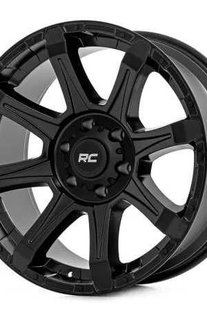 Affordable Rough Country 81 Series Wheel | One-Piece | Semi Gloss Black | 20x9 | 8x6.5 | 0mm
