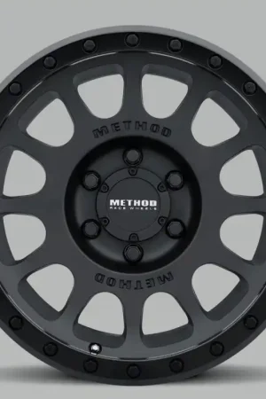 Method MR305 NV 17x8.5 0mm Offset 6x5.5 108mm CB Double Black Wheel Trusted Brand