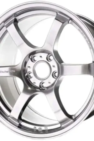 Gram Lights 57DR 18x9.5 +22 5x114.3 Grace Silver Wheel Clearance