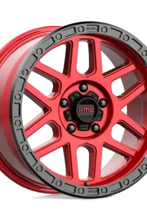 Time-Limited KM544 18X9 5X5.0 C-RED BLK-LP 18MM