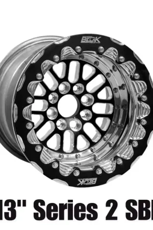 Belak 13x9 / 5in BS / 4x100 BP / High Pad / Series 2 Wheel - Single Beadlock Low Price
