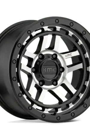 KM540 17X8.5 6X5.5 S-BLK MACH 18MM Don’t Miss Out