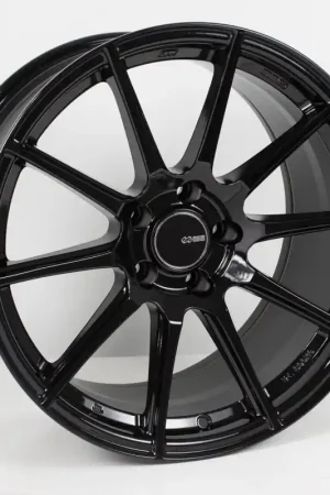 Enkei TS10 18x8.5 5x114.3 35mm Offset 72.6mm Bore Black Wheel Deal