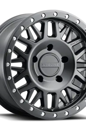 Raceline 951B Ryno 17x8.5in / 6x135 BP / 0mm Offset / 87.1mm Bore - Satin Black Wheel Free Returns