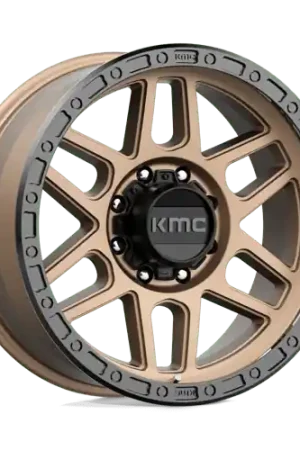 Luxury KM544 20X9 8X6.5 M-BRZ BLK LP 00MM