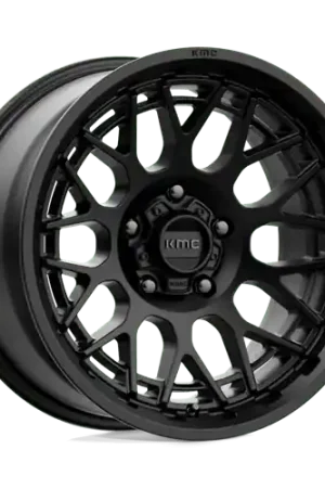 KM722 TECHNIC 18X9 6X5.5 S-BLK +0 Luxury