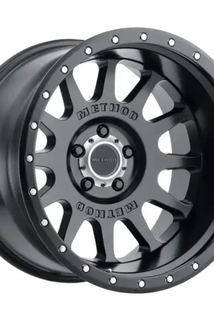 Instant Buy Method MR605 NV 20x9 -12mm Offset 5x150 110.5mm CB Matte Black Wheel