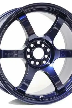 Gram Lights 57DR 18x9.5 +38 5x100 Eternal Blue Pearl Wheel (Min Order Qty 20) Free Returns