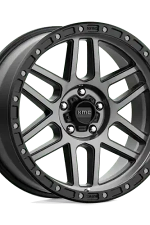 Top Rated KM544 17X9 5X5.0 S-BLK GTCC -12MM