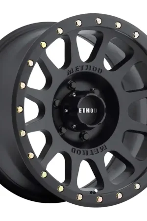Method MR305 NV 18x9 -12mm Offset 6x5.5 108mm CB Matte Black Wheel Same Day Shipping