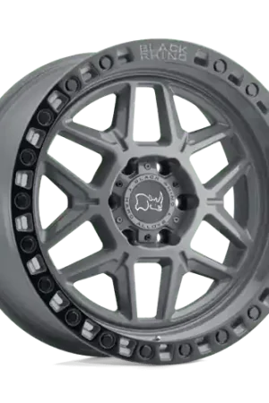 BR KELSO 20X9 6X139 -12 112 BTL GRY BLK Bulk Order