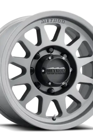 Best Seller Method MR704 HD 17x9 18mm Offset 8x6.5 130.81mm CB Titanium Wheel