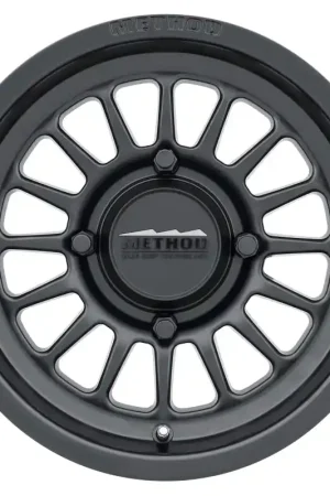 Trending Method MR411 Bead Grip 14x7 / 4+3/13mm Offset / 4x156 / 132mm CB Matte Black Wheel