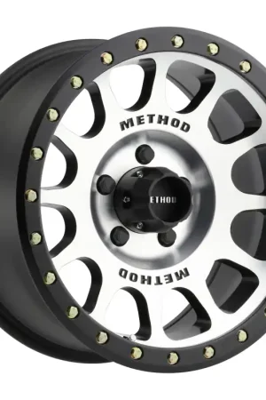 Method MR305 NV 18x9 +25mm Offset 5x150 116.5mm CB Machined/Black Street Loc Wheel Special Discount