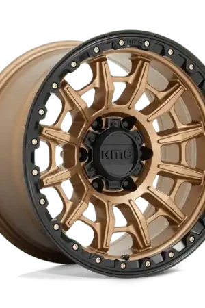 KM547 17X9 5X5.0 M-BRZ BLK-LP -12MM Must Have