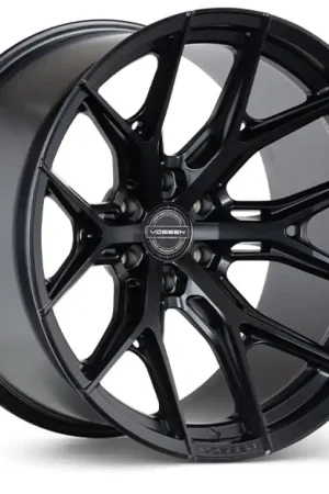Instant Buy Vossen HF6-4 22x12 / 6x135 / ET-44 / Ultra Deep Face / 87.1 - Satin Black Wheel