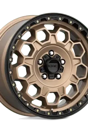 KM545 17X8 5X4.25 M-BRZ BLK LP 38MM Hot Picks