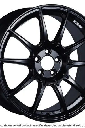 Price Cut SSR GTX01 17x9 5x114.3 38mm Offset Flat Black Wheel