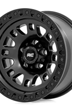 Viral Rough Country 82 Series Wheel | One-Piece | Semi Gloss Black | 18x9 | 5x5 | -12mm