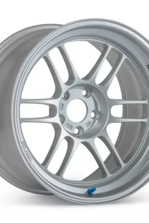 Enkei RPF1RS 18x10.5 5x114.3 10mm Offset 75mm Bore Silver Wheel Genuine