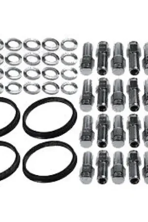 Warranty Included Race Star 14mmx2.0 Lightning Truck Closed End Deluxe Lug Kit - 20 PK