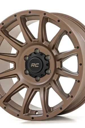 Rough Country 90 Series Wheel | One-Piece | Bronze | 18x9 | 5x5 | -12mm Express Delivery
