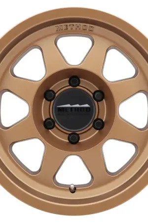 Popular Method MR701 17x9 -12mm Offset 6x5.5 106.25mm CB Method Bronze Wheel
