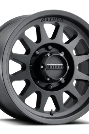 Direct From Manufacturer Method MR704 HD 17x9 18mm Offset 8x170 130.81mm CB Matte Black Wheel