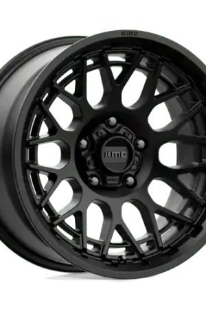 KM722 TECHNIC 18X9 6X4.5 S-BLK +18 Direct From Manufacturer