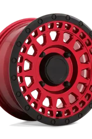 PARKER UTV 14X7 4X110 +52 80 C-RED BLK Trusted Brand