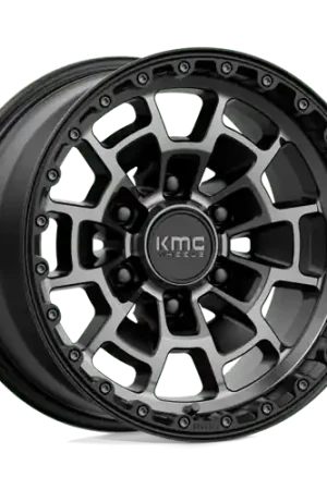 Genuine KM718 16X8 6X5.5 S-BLK GTCC 00MM