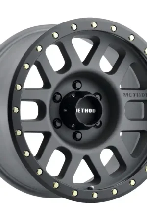Method MR309 Grid 17x8.5 0mm Offset 6x5.5 108mm CB Titanium/Black Street Loc Wheel Special Discount
