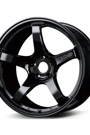 Gram Lights 57CR 18x10.5 +12 5x114.3 Gloss Black Wheel Exclusive