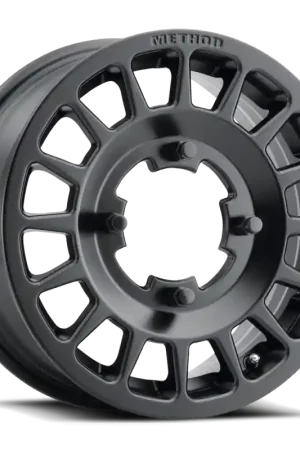While Supplies Last Method MR407 Bead Grip 15x6.0 +51mm Offset 6x139.7 BP 78.30mm CB Matte Black Wheel