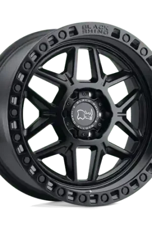BR KELSO 17X9 6X139 +0 112 M-BLK BLK HW Money Back Guarantee