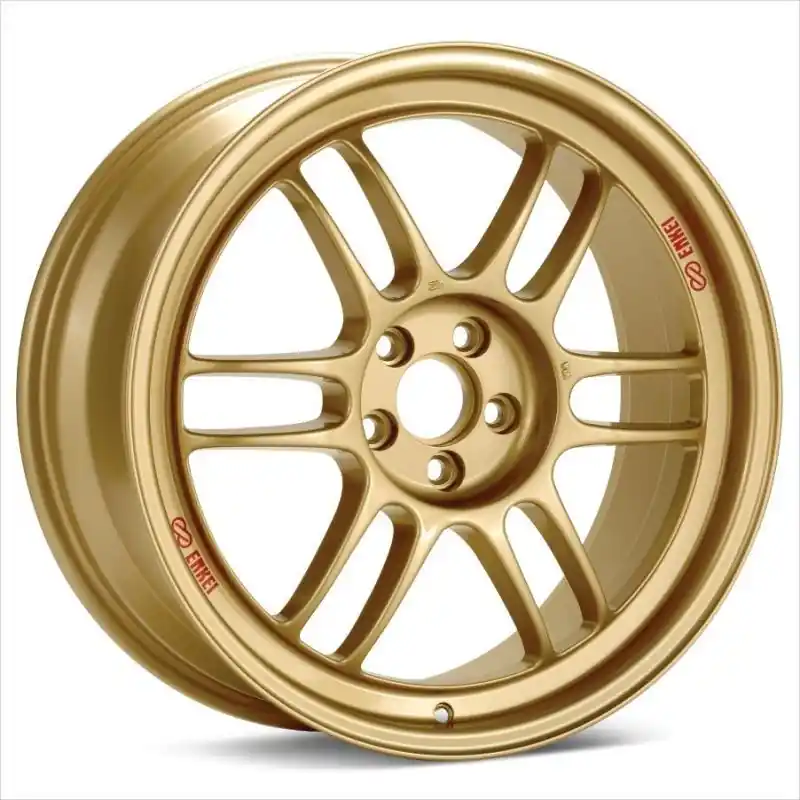 Enkei RPF1 18x9.5 5x114.3 38mm Offset 73mm Bore Gold Wheel *Special Order Minimum Order of 40* Seasonal Sale