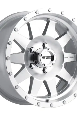 New Arrival Method MR301 The Standard 17x9 -12mm Offset 5x5 94mm CB Machined/Clear Coat Wheel