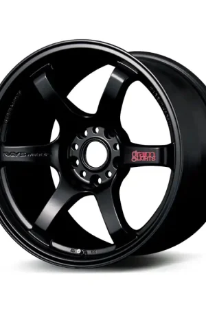 Gram Lights 57DR 18x10.5 +12 5x114.3 Semi Gloss Black Wheel Express Delivery