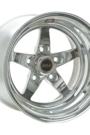 Top Rated Weld S71 15x12.33 / 5x4.5 BP / 7.5in. BS Polished Wheel (Medium Pad) - Non-Beadlock