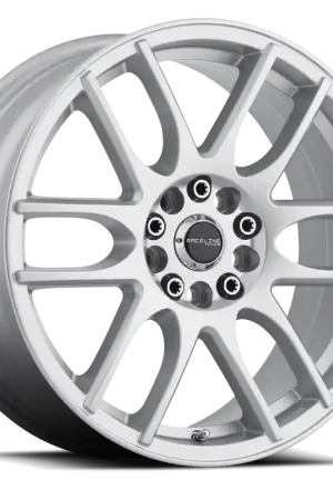 Limited Offer Raceline 141S Mystique 18x7.5in / 5x108/5x114.3 BP / 42mm Offset / 72.62mm Bore - Gloss Silver Wheel